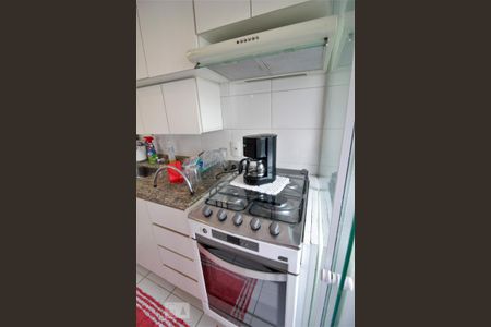 Apartamento para alugar com 53m², 2 quartos e 1 vagaDetalhe da cozinha