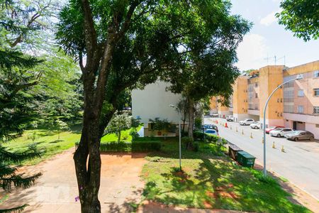 VISTA DO QUARTO/SALA de apartamento para alugar com 3 quartos, 107m² em Asa Sul, Brasília