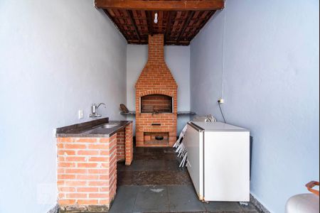 Área comum - Churrasqueira de apartamento para alugar com 3 quartos, 130m² em Vila Valparaíso, Santo André