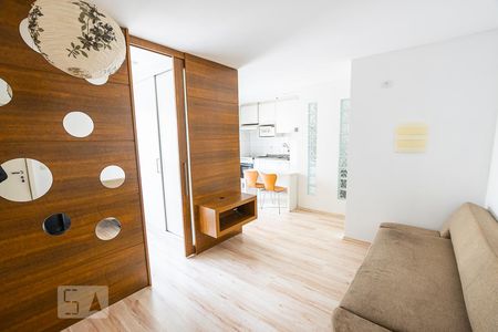Sala de apartamento para alugar com 1 quarto, 34m² em Jabaquara, São Paulo