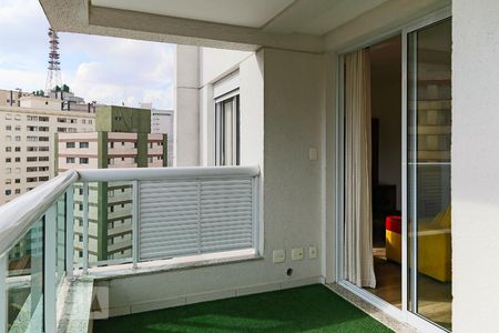 Varanda de apartamento para alugar com 2 quartos, 85m² em Bela Vista, São Paulo