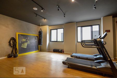 Studio para alugar com 26m², 1 quarto e sem vaga Studio para alugar com 26m², 1 quarto e sem vagaAcademia