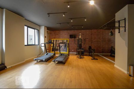 Studio para alugar com 26m², 1 quarto e sem vaga Studio para alugar com 26m², 1 quarto e sem vagaAcademia