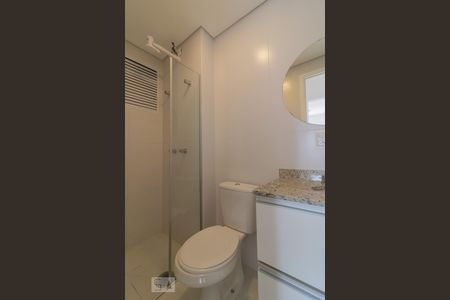 Banheiro de apartamento para alugar com 1 quarto, 43m² em Santa Paula, São Caetano do Sul