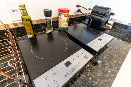 Fogão de Indução da Cozinha de kitnet/studio para alugar com 1 quarto, 27m² em Bethaville I, Barueri