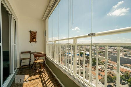 Varanda de apartamento à venda com 1 quarto, 32m² em Brás, São Paulo
