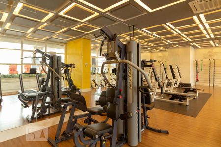 Apartamento para alugar com 49m², 1 quarto e 1 vaga Apartamento para alugar com 49m², 1 quarto e 1 vagaAcademia