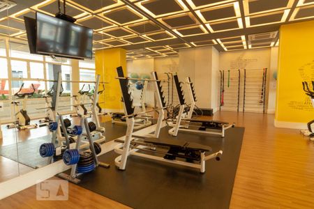 Apartamento para alugar com 49m², 1 quarto e 1 vaga Apartamento para alugar com 49m², 1 quarto e 1 vagaAcademia