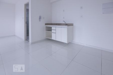 Sala e Cozinha de apartamento para alugar com 1 quarto, 37m² em Barra Funda, São Paulo