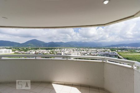 Varanda de apartamento para alugar com 2 quartos, 100m² em Recreio dos Bandeirantes, Rio de Janeiro