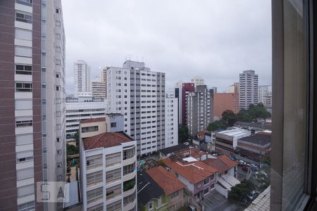 Vista Sala de apartamento à venda com 2 quartos, 92m² em Perdizes, São Paulo