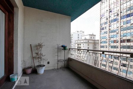 Varanda de apartamento para alugar com 3 quartos, 266m² em República, São Paulo