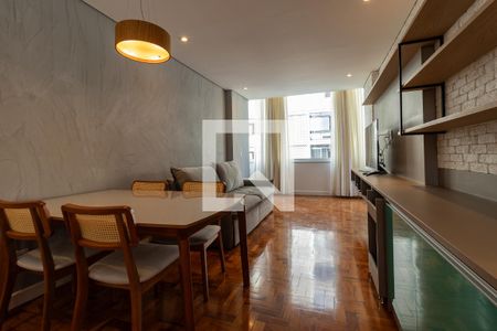 Sala de apartamento para alugar com 2 quartos, 95m² em Paraíso, São Paulo