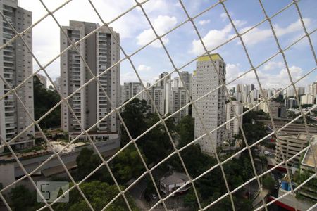 Vista da varanda de apartamento à venda com 2 quartos, 68m² em Vila Andrade, São Paulo