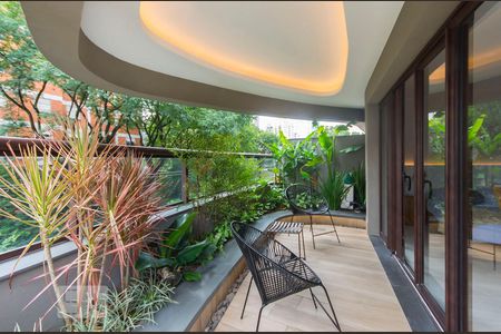 Apartamento para alugar com 100m², 1 quarto e 2 vagas Apartamento para alugar com 100m², 1 quarto e 2 vagasVaranda