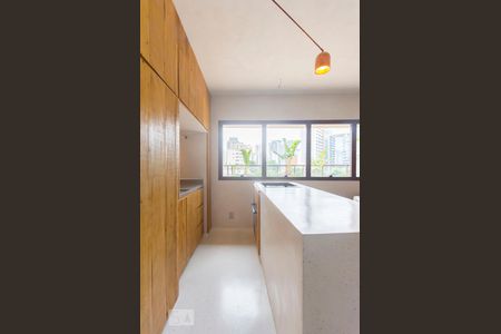 Cozinha de apartamento para alugar com 1 quarto, 100m² em Vila Olímpia, São Paulo