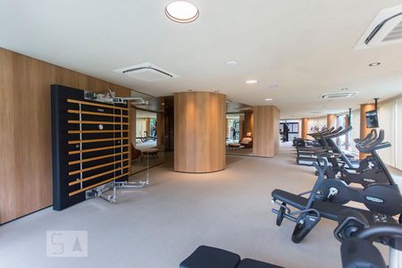 Apartamento para alugar com 100m², 1 quarto e 2 vagas Apartamento para alugar com 100m², 1 quarto e 2 vagasAcademia