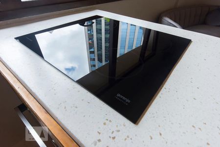 Cozinha de apartamento para alugar com 1 quarto, 100m² em Vila Olímpia, São Paulo