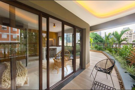 Apartamento para alugar com 100m², 1 quarto e 2 vagas Apartamento para alugar com 100m², 1 quarto e 2 vagasVaranda