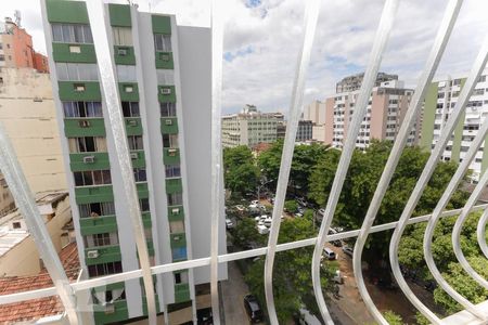 Vista sala de apartamento à venda com 3 quartos, 105m² em Tijuca, Rio de Janeiro
