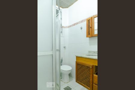 Banheiro de kitnet/studio à venda com 1 quarto, 32m² em Flamengo, Rio de Janeiro