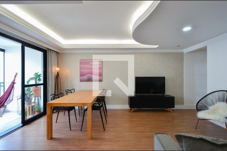 Sala de apartamento à venda com 3 quartos, 85m² em Bosque da Saúde, São Paulo