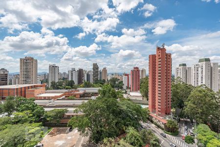 Vista da sala de apartamento para alugar com 4 quartos, 200m² em Vila Andrade, São Paulo