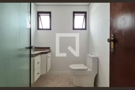 Apartamento à venda com 135m², 3 quartos e 2 vagasBanheiro da suíte 3