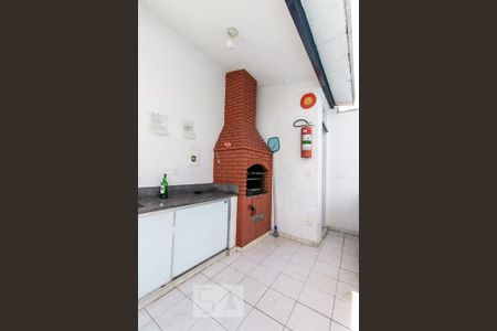Área de Churrasco de apartamento para alugar com 1 quarto, 35m² em Santa Amélia, Belo Horizonte