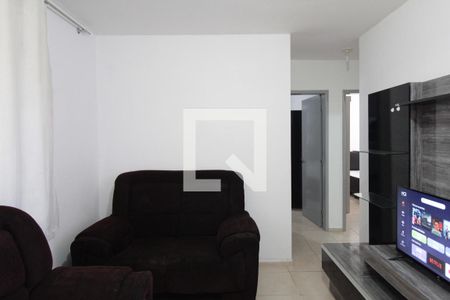 Sala de apartamento para alugar com 3 quartos, 70m² em Paquetá, Belo Horizonte
