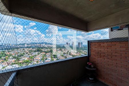 Varanda da Sala de kitnet/studio para alugar com 1 quarto, 65m² em Alphaville Industrial, Barueri
