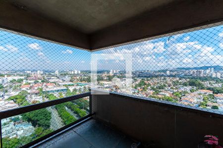 Varanda da Sala de kitnet/studio para alugar com 1 quarto, 65m² em Alphaville Industrial, Barueri