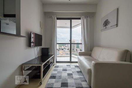 Sala de apartamento para alugar com 1 quarto, 39m² em Chácara Santo Antônio (zona Sul), São Paulo