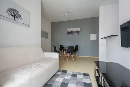 Sala de apartamento para alugar com 1 quarto, 39m² em Chácara Santo Antônio (zona Sul), São Paulo