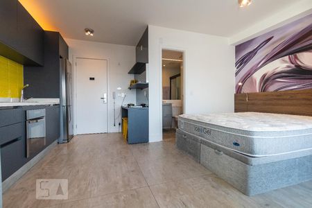 Sala/Quarto de kitnet/studio à venda com 1 quarto, 33m² em Brooklin Paulista, São Paulo