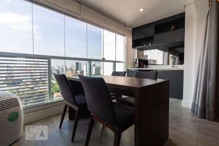 Sacada de kitnet/studio à venda com 1 quarto, 33m² em Brooklin Paulista, São Paulo