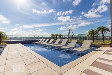 Studio à venda com 33m², 1 quarto e 1 vagaPiscina - Condomínio