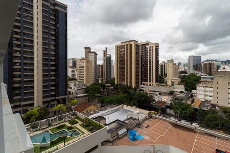 Vista de apartamento para alugar com 1 quarto, 36m² em Funcionários, Belo Horizonte