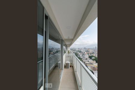 Studio à venda com 32m², 1 quarto e 1 vagaVaranda