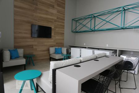 Studio à venda com 32m², 1 quarto e 1 vagaLavanderia