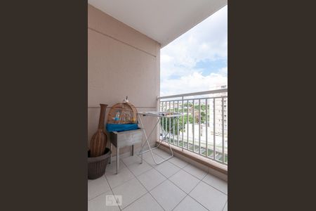 Sala - Varanda de apartamento para alugar com 3 quartos, 62m² em Residencial Parque da Fazenda, Campinas