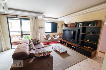 Sala de apartamento à venda com 4 quartos, 125m² em Chácara Inglesa, São Paulo