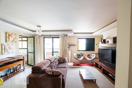 Sala de apartamento à venda com 4 quartos, 125m² em Chácara Inglesa, São Paulo