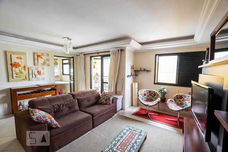 Sala de apartamento à venda com 4 quartos, 125m² em Chácara Inglesa, São Paulo