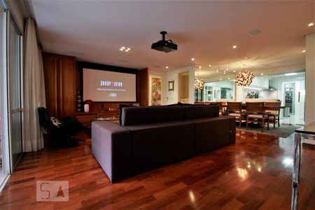 Sala de apartamento à venda com 3 quartos, 141m² em Paraíso do Morumbi, São Paulo