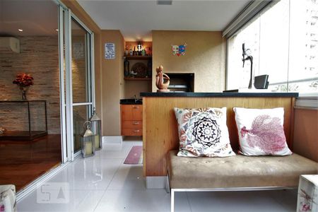 Varanda gourmet de apartamento à venda com 3 quartos, 141m² em Paraíso do Morumbi, São Paulo