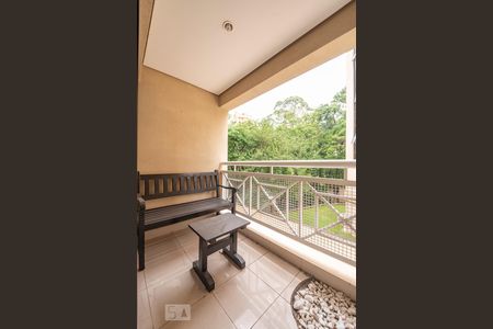 Varanda de apartamento à venda com 1 quarto, 58m² em Jardim Ampliação, São Paulo