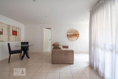 Sala de apartamento à venda com 1 quarto, 58m² em Jardim Ampliação, São Paulo