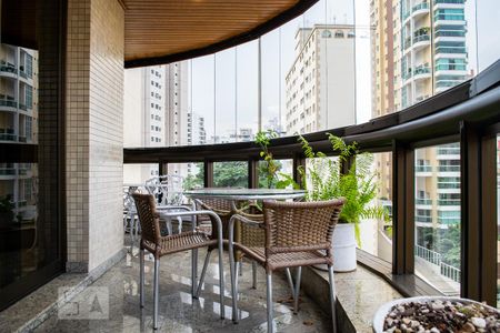 VARANDA SALA de apartamento para alugar com 3 quartos, 205m² em Santana, São Paulo