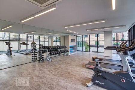 Apartamento para alugar com 45m², 1 quarto e 1 vaga Apartamento para alugar com 45m², 1 quarto e 1 vagaAcademia